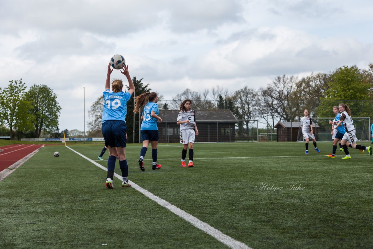 Bild 74 - B-Juniorinnen Ellerau - St. Pauli : Ergebnis: 1:1